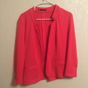 Coral blazer